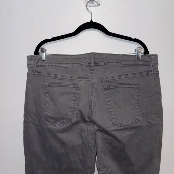 Sonoma Gray Skinny Jeans 18WS Womens Plus Size Casual Stretch Denim - Picture 4 of 4